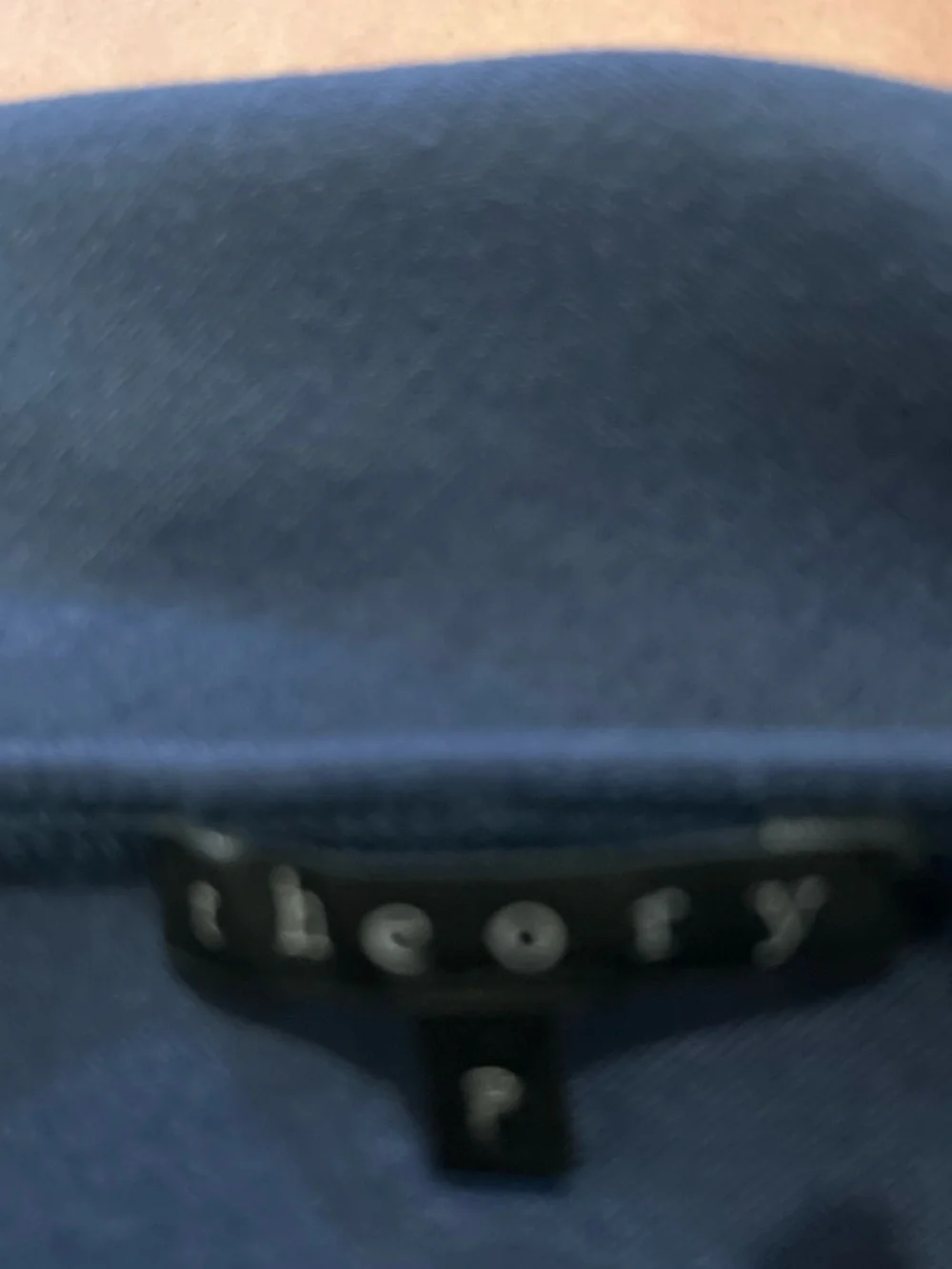 Theory Deep Navy Structured Dress - Picture 3 of 3